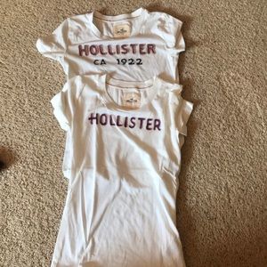 Two Hollister t shirts
